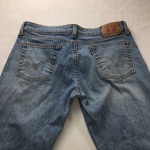 Ladies Superlow Boot Cut 518 Levi’s 9 JR M